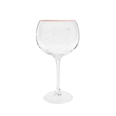 Homla, Amanti, kieliszek w serduszka, pękaty, 0,55l, 731747