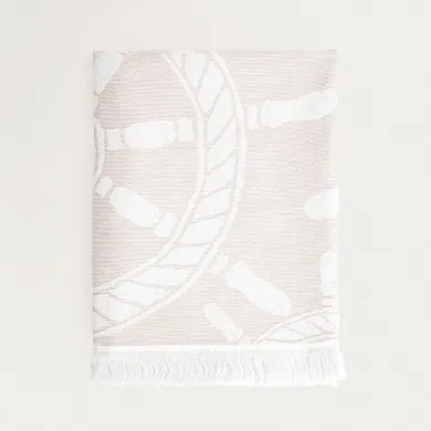 Homla, Ancora, ręcznik plażowy, z marynarskim wzorem, 90-170 cm