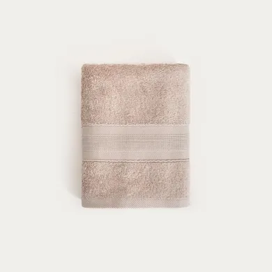 Homla, Bamboo, ręcznik, beżowy z domieszką bambusa, 50-90 cm