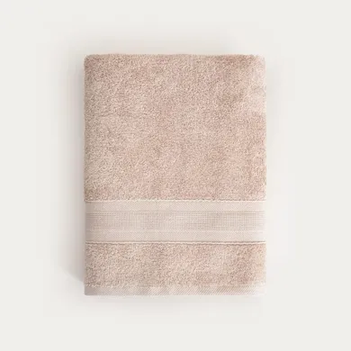 Homla, Bamboo, ręcznik, beżowy z domieszką bambusa, 70-130 cm