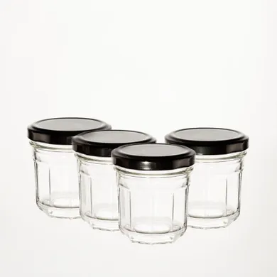 Homla, Barattolo, zestaw słoiczków, 4 szt., 4-100 ml, 743672