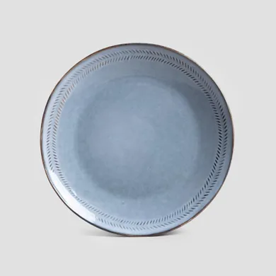 Homla, Bluejeans, talerz obiadowy, niebieski