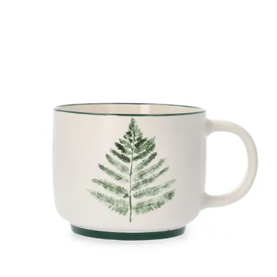 Homla, Blyde, kubek, z liściem paproci, 350 ml