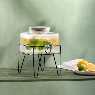 Homla, Calore, dyspenser, ryflowany na stojaku, 3,5l, 744402