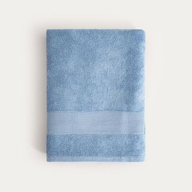 Homla, Cellen, ręcznik, niebieski z domieszką lyocellu, 70-130 cm