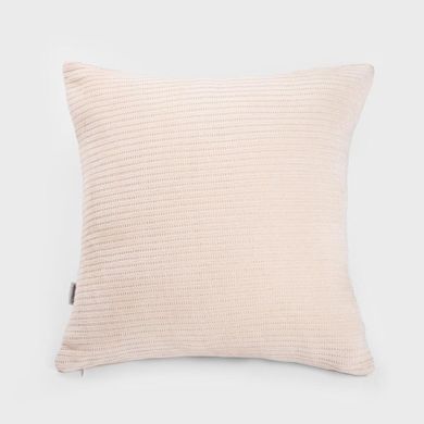 Homla, Chenille, poszewka, szenilowa ecru, 45-45 cm