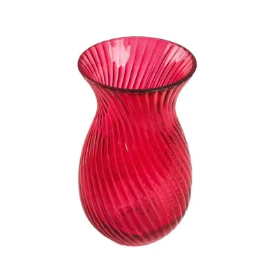 Homla, Cherish Love, wazon, szklany czerwony, 11,5-20 cm