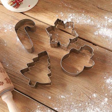 Homla, Clach, wykrawacze, do ciasta, 4 szt.