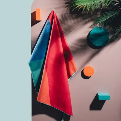 Homla, Color Fiesta, ręcznik plażowy z mikrofibry, 90-170 cm, 740053