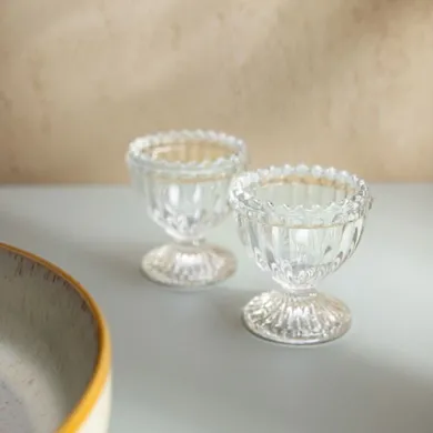 Homla, Coraggio, zestaw kieliszków na jajko, transparentny, 0,2l, 2 szt.739033