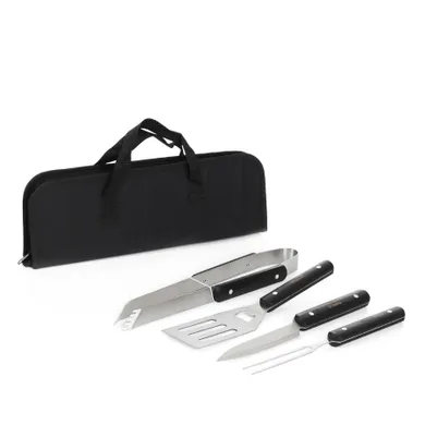 Homla, Easy Grill, zestaw akcesoriów do grillowania w etui, 4 elementy, 37-13 cm