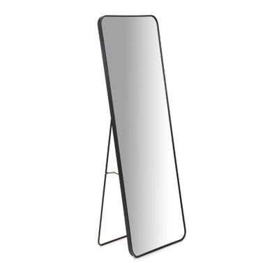 Homla, Elora, lustro, stojące prostokątne czarne, W = 50 cm