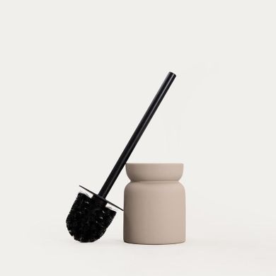 Homla, Elvia, szczotka do WC, taupe, 10,5-13-38,5 cm