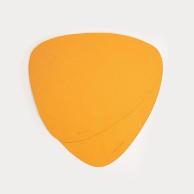 Homla, Femelo, maty stołowe, musztardowe, 38 cm, 2 szt.