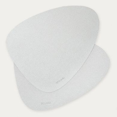 Homla, Femelo, maty stołowe, srebrne, zestaw, 38 cm, 2 szt.