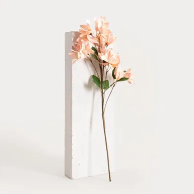 Homla, Fiorrosa, gałązka sztuczna, z różowymi kwiatkami, 70 cm