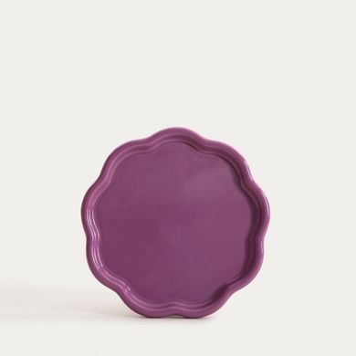 Homla, Florina, talerz, fioletowy, 21 cm