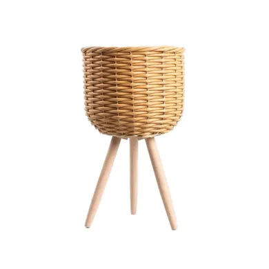 Homla, Florsu, kwietnik na nóżkach, beżowy, 26-45 cm