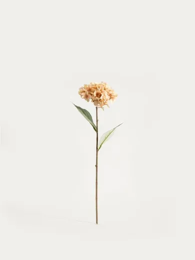Homla, Fortens, gałązka sztuczna, hortensja beżowa, 52 cm