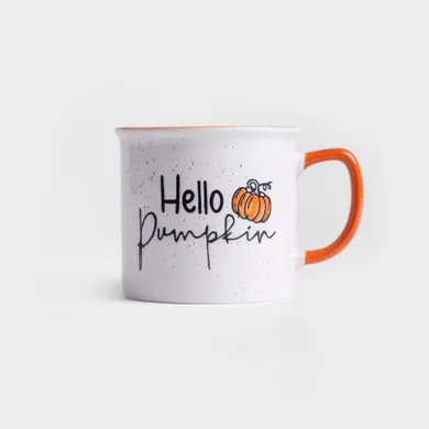 Homla, Ghost Town, kubek, hello pumpkin z pomarańczowym uchem, 0,4l