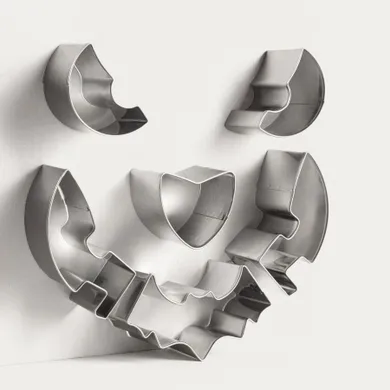 Homla, Ghost Town, wykrawacze do dyni, 6 elementów, 748714