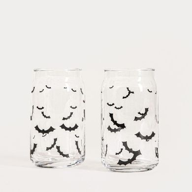 Homla, Ghost Town, zestaw szklanek, z nietoperzami, 0,32l, 2 szt.