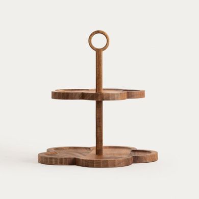 Homla, Gibara, patera, dwupoziomowa w kształcie kwiatka, 25-28,5 cm