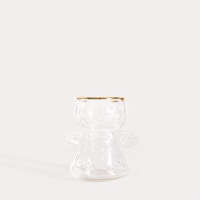 Homla, Gingerman, szklanka w kształcie ciasteczkowego ludzika, 0,4l