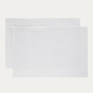 Homla, Glamo, maty stołowe, srebrne, zestaw, 30-45 cm, 2 szt.