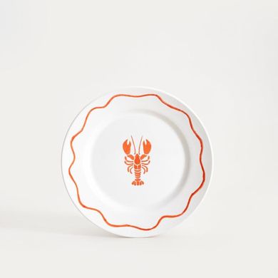 Homla, Kaoma, talerz, deserowy z homarem, 21 cm