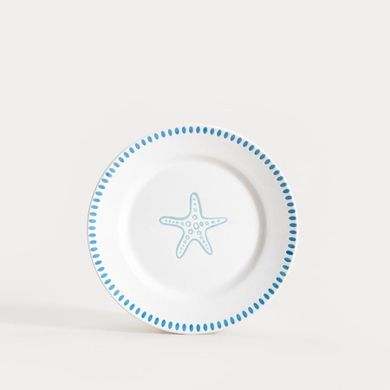 Homla, Kaoma, talerz, deserowy z rozgwiazdą, 21 cm