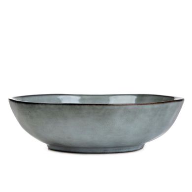 Homla, Labarro, talerz, głęboki szary, 18 cm