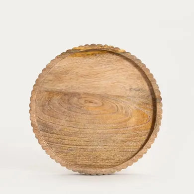 Homla, Linea Mango, deska, do serwowania z nieregularnym rantem, 30 cm