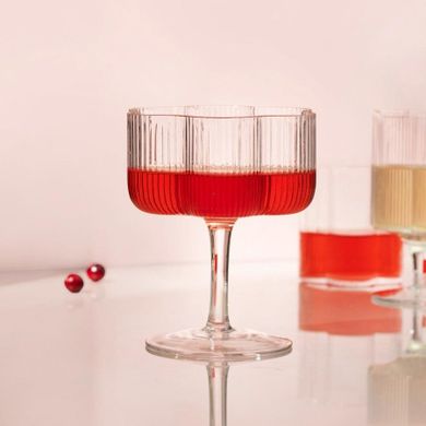 Homla, Lineetta, kieliszek, ryflowany na martini, 0,3l, 730078