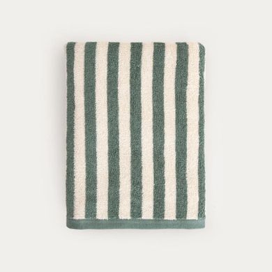 Homla, Listra, ręcznik, w pistacjowe paski, 70-130 cm