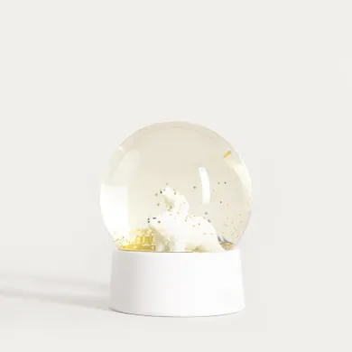 Homla, Luell, kula śnieżna, z niedźwiadkami, 12 cm