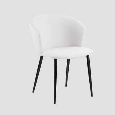 Homla, Lujo, krzesło, beżowe, 56,5-59-81 cm