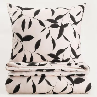 Homla, Lydia, pościel, satynowa z dekoracyjnym wzorem, 200-220 cm