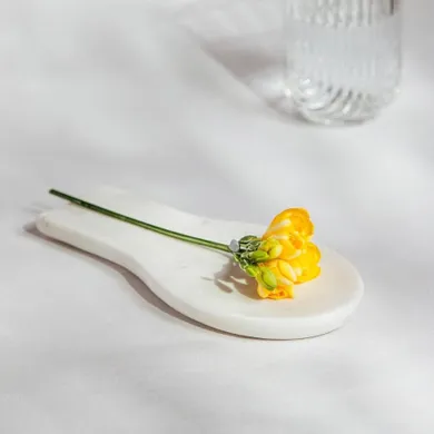 Homla, Marble, podstawka pod łyżkę, marmurowa, 23-10,5 cm, 724312