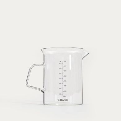 Homla, Mavis, miarka, szklana transparentna, 0,8l