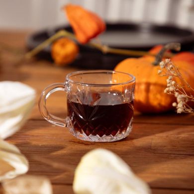 Homla, Mirra, szklanka, wzorzysta z uchem mała, 2 szt.