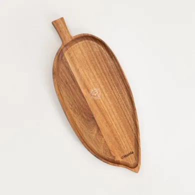 Homla, Mooka, deska do serwowania, w kształcie liścia, 40-17 cm