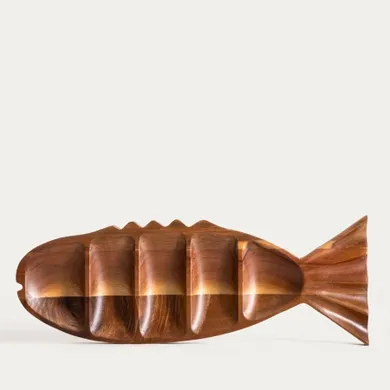 Homla, Mooka, deska, do serwowania w kształcie ryby, 39,5-14 cm