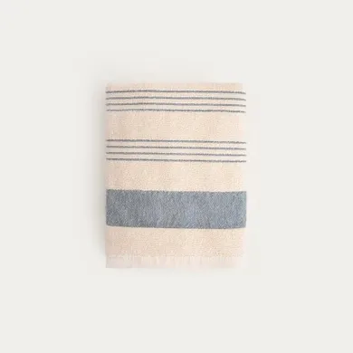 Homla, Nebo, ręcznik, niebieski w paski, 50-90 cm