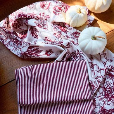 Homla, Nele, zestaw ścierek kuchennych, w kwiaty, 45-65 cm