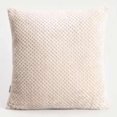 Homla, Noah, poszewka, ziarnka ryżu, beżowa, 45-45 cm, 2 szt.