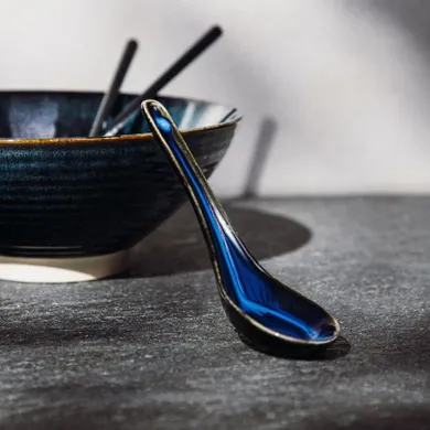 Homla, Okinawa, łyżka, ceramiczna do ramenu, 16,5 cm