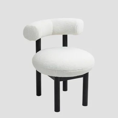 Homla, Pacis, krzesło, ecru, 59,5-65,5-75 cm