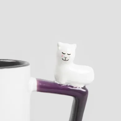 Homla, Peru, kubek z lamą, 380 ml