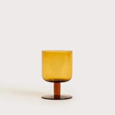 Homla, Polis, kieliszek niski, żółty, 0,23l